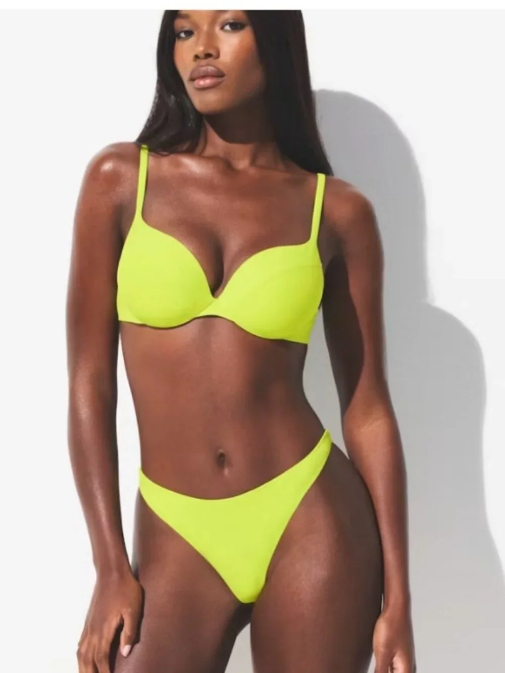 NEW SKIMS Ultimate Push Up Tie Back Bikini Top LE Sphene Size 10 38C 36D